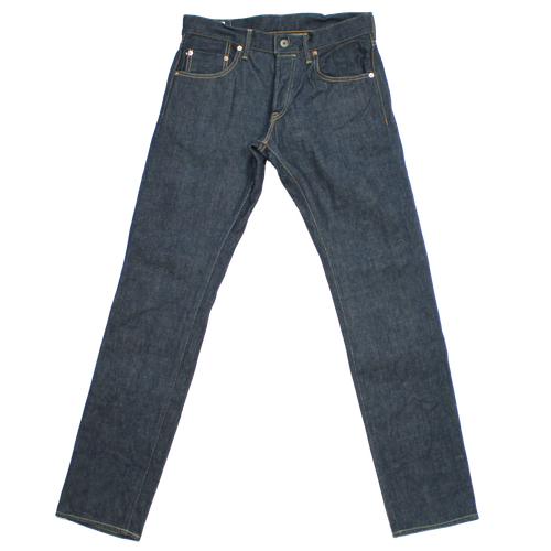 鬼デニム14.5oz石川台ストレッチデニムリラックステーパードジーンズ｢121S｣の画像