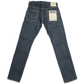 鬼デニム14.5oz石川台ストレッチデニムリラックステーパードジーンズ｢121S｣の画像