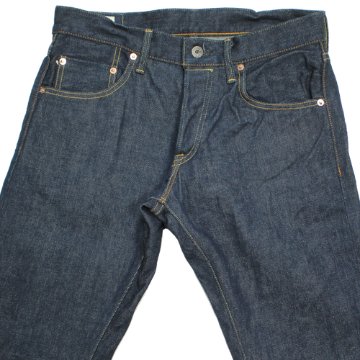 鬼デニム14.5oz石川台ストレッチデニムリラックステーパードジーンズ｢121S｣の画像