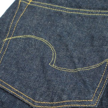 鬼デニム15oz石川台デニムレギュラーストレートジーンズ「270-Ishikawadai」の画像