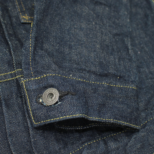 鬼デニム15oz石川台1stタイプデニムジャケット｢01507L-Ishikawadai｣の画像