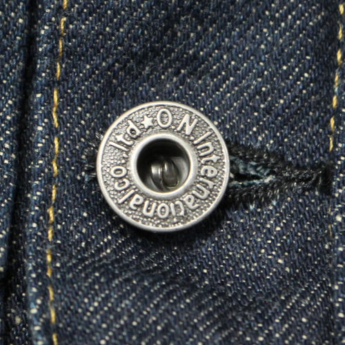 鬼デニム15oz石川台1stタイプデニムジャケット｢01507L-Ishikawadai｣の画像