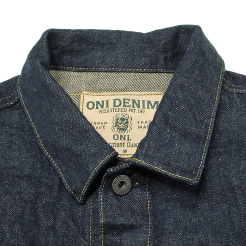 鬼デニム15oz石川台1stタイプデニムジャケット｢01507L-Ishikawadai｣の画像