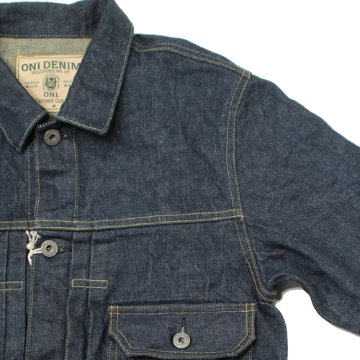 鬼デニム15oz石川台1stタイプデニムジャケット｢01507L-Ishikawadai｣の画像
