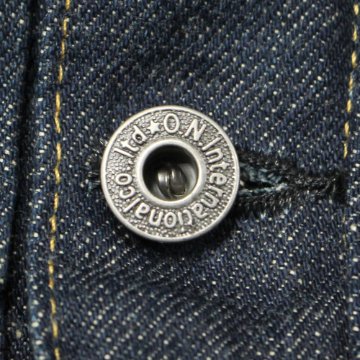 鬼デニム15oz石川台1stタイプデニムジャケット｢01507L-Ishikawadai｣の画像