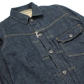 鬼デニム15oz石川台1stタイプデニムジャケット｢01507L-Ishikawadai｣の画像