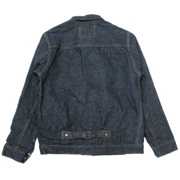 鬼デニム15oz石川台1stタイプデニムジャケット｢01507L-Ishikawadai｣の画像