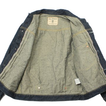 鬼デニム15oz石川台1stタイプデニムジャケット｢01507L-Ishikawadai｣の画像