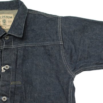 鬼デニム15oz石川台オールドデザインデニムジャケット｢03517-Ishikawadai｣の画像