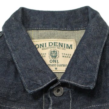 鬼デニム15oz石川台オールドデザインデニムジャケット｢03517-Ishikawadai｣の画像