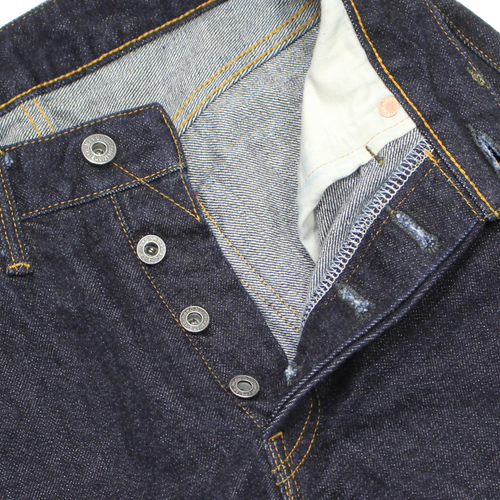 鬼デニム14ozレディースジーンズの画像