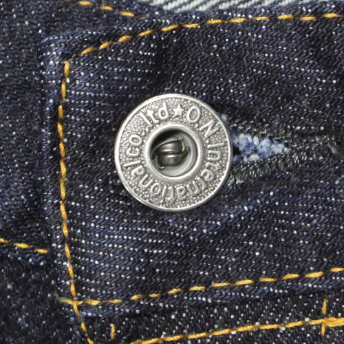 鬼デニム14ozレディースジーンズの画像