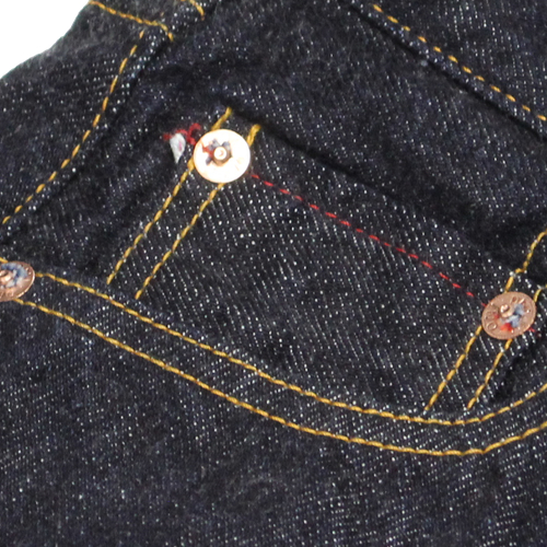 鬼デニム14ozレディースジーンズの画像