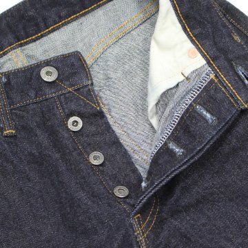 鬼デニム14ozレディースジーンズの画像