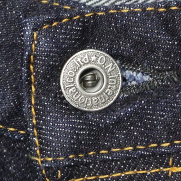 鬼デニム14ozレディースジーンズの画像