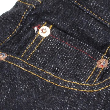 鬼デニム14ozレディースジーンズの画像