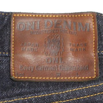 鬼デニム14ozレディースジーンズの画像