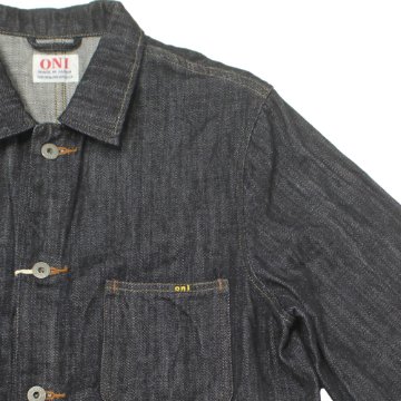 鬼デニム12ozルースウィーブデニムカバーオール｢03500-LWD｣の画像