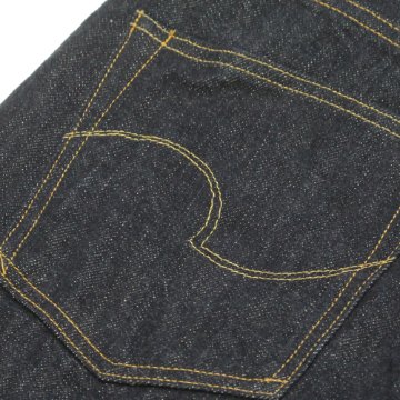 鬼デニム15ozグリーンキャストジーンズ(レギュラーストレート)「288-GC15」の画像