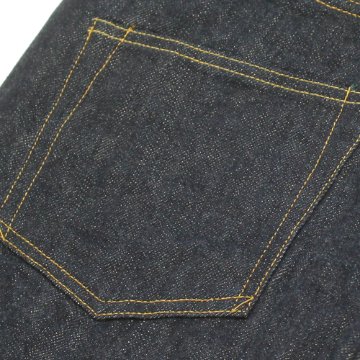 鬼デニム15ozグリーンキャストジーンズ(ワイドストレート)「200-GC15」の画像