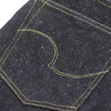 鬼デニム20ozアスファルトデニムジーンズ(レギュラーストレート)「288asphalt」の画像