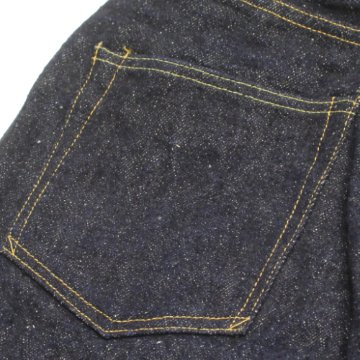 鬼デニム20ozアスファルトデニムジーンズ(リラックスストレート)「266asphalt」の画像