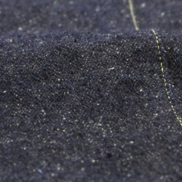 鬼デニム20ozアスファルトデニムジーンズ(リラックスストレート)「266asphalt」の画像