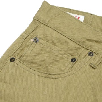 鬼デニムブリティッシュドリル5ポケットパンツ「270-BRD」の画像
