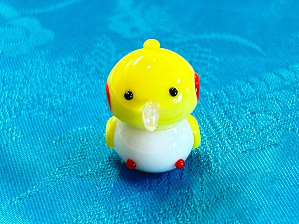 ガラスインコ｜風水グッズの画像