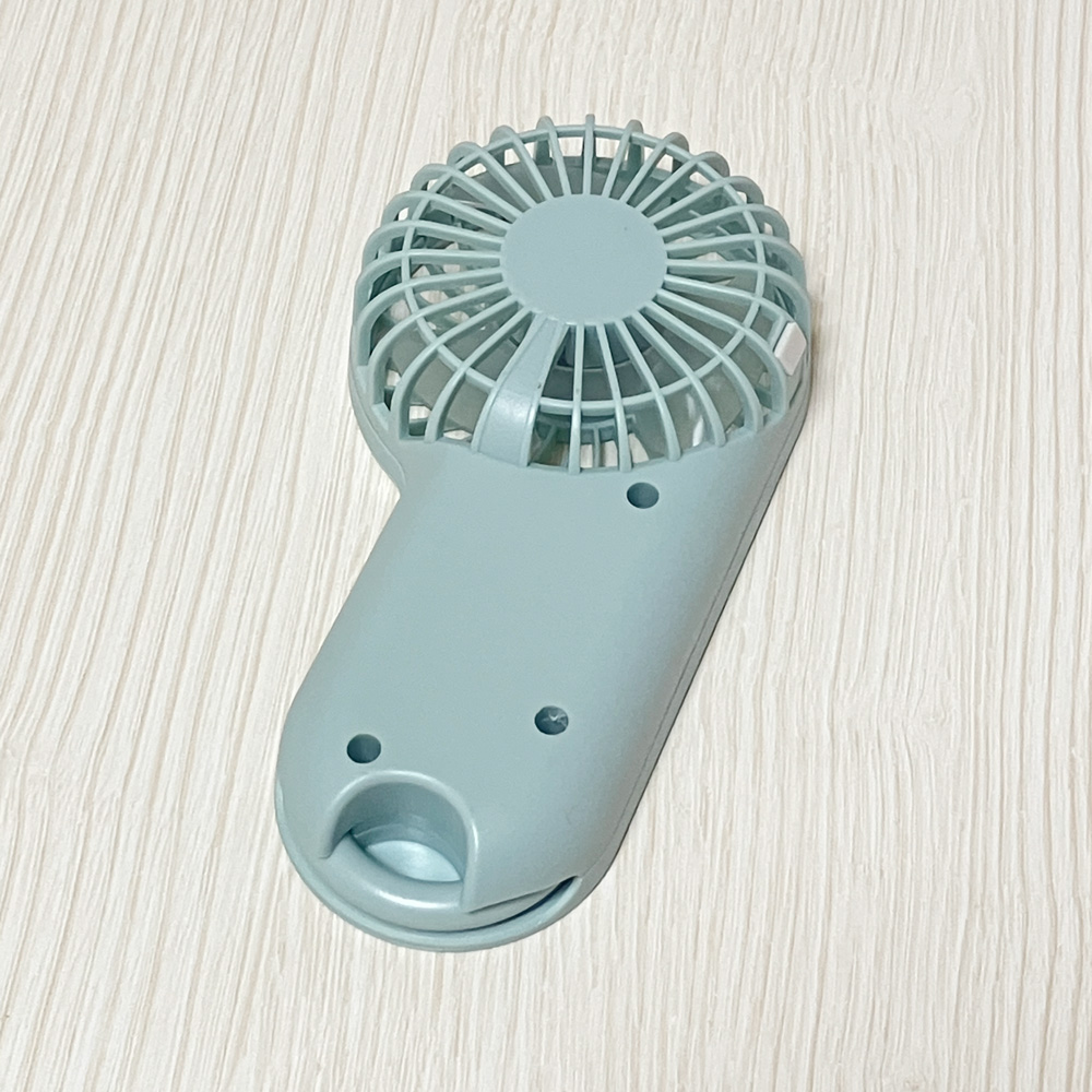 【セット商品】デザイン+コンパクトUSBハンディファン（フック付き）の画像
