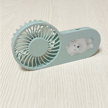 【セット商品】デザイン+コンパクトUSBハンディファン（フック付き）の画像