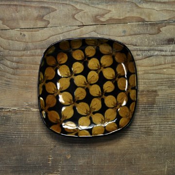 スリップウェア　パン皿画像
