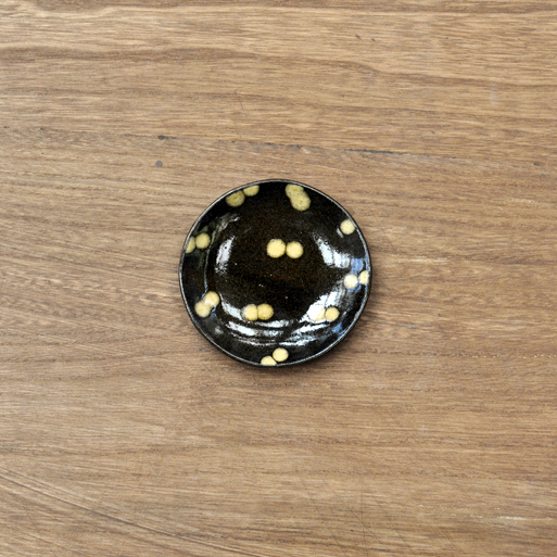 スリップウェア　豆皿の画像