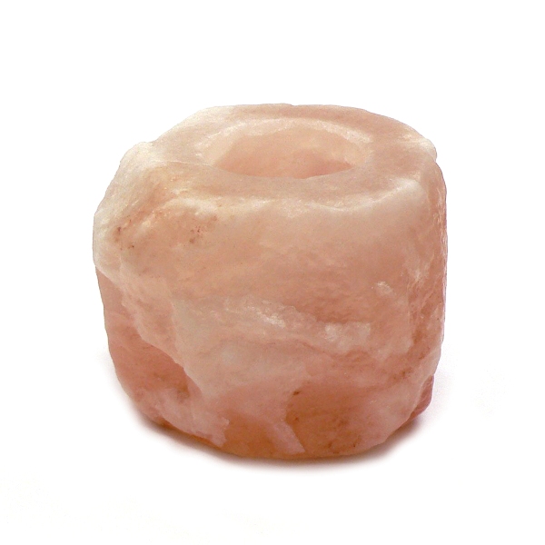 ヒマラヤ岩塩  ピンクソルト  ナチュラル型 キャンドルホルダー（洗浄済）31画像