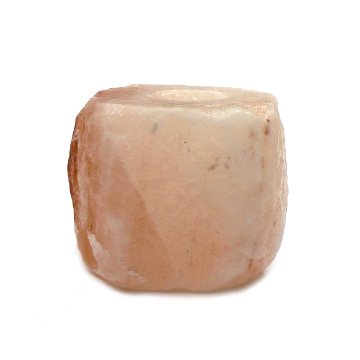 ヒマラヤ岩塩  ピンクソルト  ナチュラル型 キャンドルホルダー（洗浄済）34画像