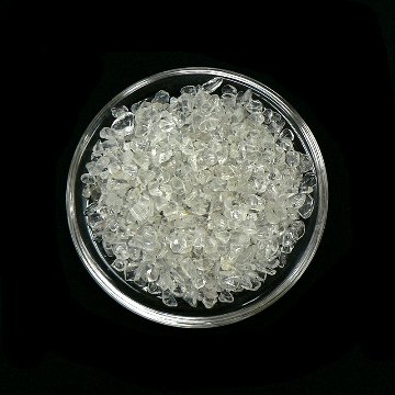ヒマラヤ水晶さざれ付き 天使の浄化グッズ 風水カラー(ラベンダーパープル)画像