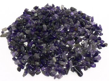 浄化用 天然石 アメジストさざれ石･100g（洗浄済）浄化皿セットの画像