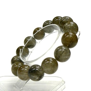 天然石 シルバールチルクォーツ ブレスレット (17.5cm) 805の画像