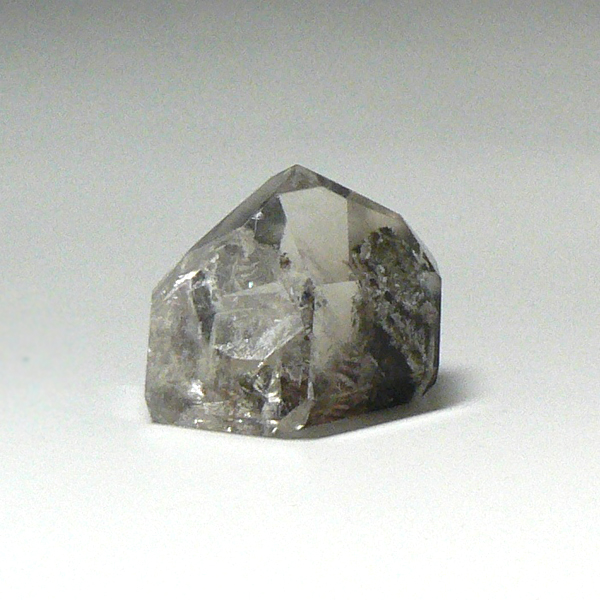 天然石  レインボー入り ガーデン水晶 ポイント（1402）画像