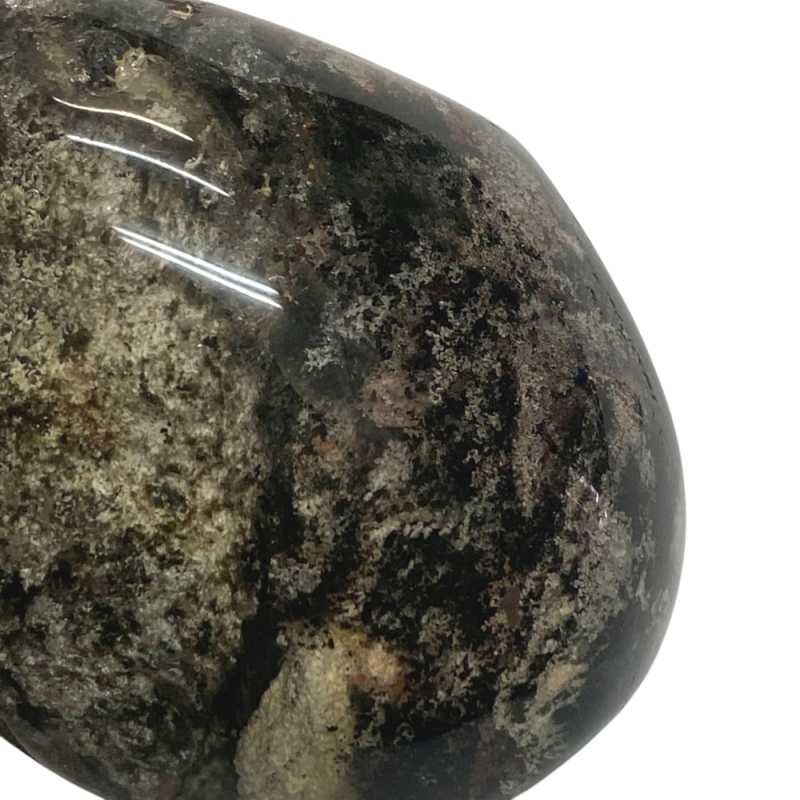 天然石  レインボー入り ガーデン水晶 庭園水晶 原石（1401）の画像