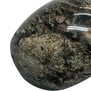 天然石  レインボー入り ガーデン水晶 庭園水晶 原石（1401）の画像