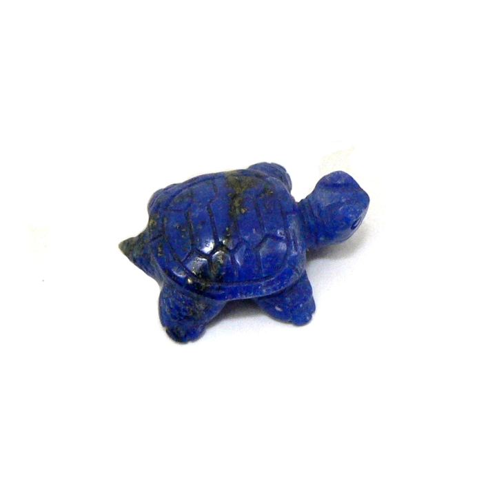 天然石  ラピスラズリ  亀の置物　3個セット画像