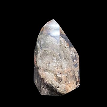 天然石  レインボー入り  ガーデン水晶  六角柱（1201）の画像