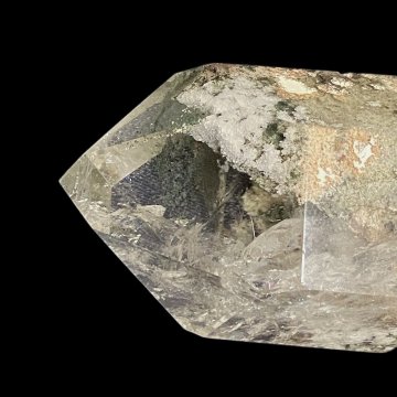 天然石  レインボー入り  ガーデン水晶  六角柱（1201）の画像