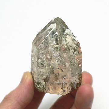 天然石  レインボー入り  ガーデン水晶  六角柱（1201）の画像