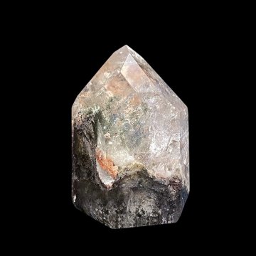 天然石  レインボー入り  ガーデン水晶  六角柱（1201）の画像