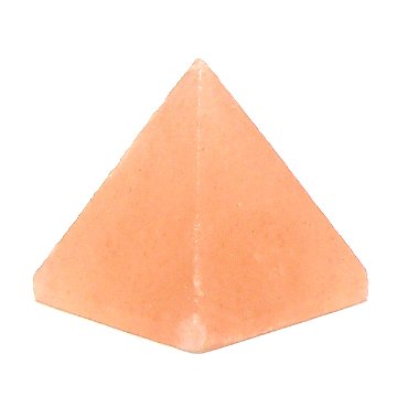 【おまかせ品】 ヒマラヤ岩塩  ピンクソルトのピラミッド (M) 再研磨　洗浄済画像