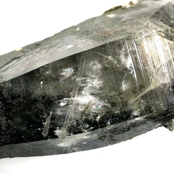 天然石 ガネーシュヒマール産 レインボー水晶 角閃石入り　クラスター　クローライトINクォーツ（901）限定品の画像