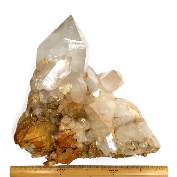 天然石 ヒマラヤ水晶 クラスター 原石（904）水晶原石の画像