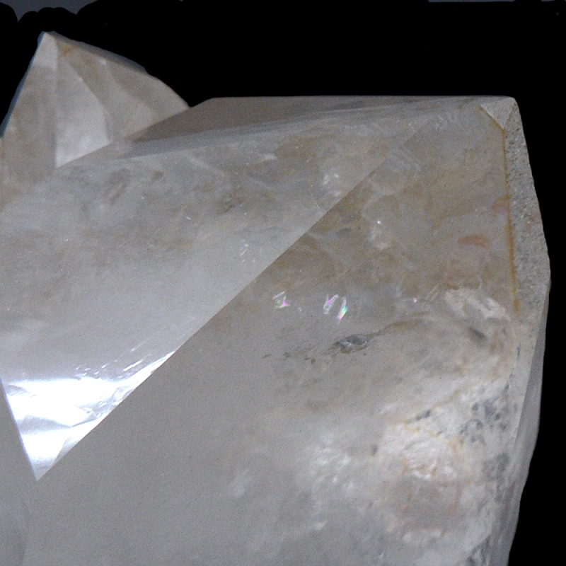天然石  レインボー入り  ヒマラヤ水晶  クラスター（906）水晶　原石の画像